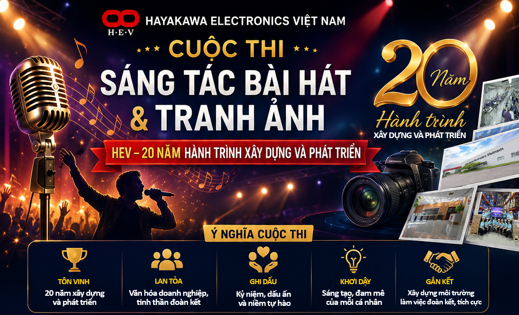 HEV – 20 NĂM HÀNH TRÌNH XÂY DỰNG VÀ PHÁT TRIỂN